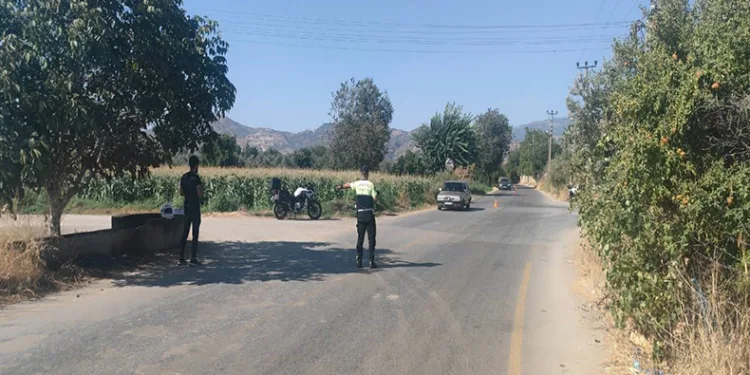 Trafik denetiminde 14 sürücüye işlem yapıldı