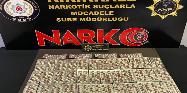 Kırıkkale’de uyuşturucu operasyonu: 3 gözaltı