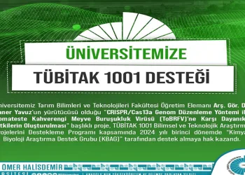 Domates virüsü projesi desteklenmeye hak kazandı