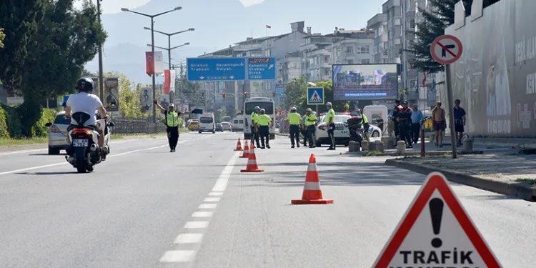 Ordu’da bir haftada 15 binden fazla araç denetlendi