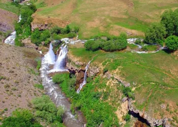 30 metre yükseklikten dökülen saklı cennet