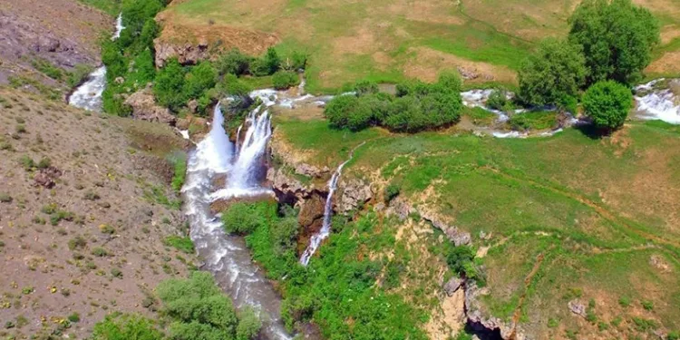 30 metre yükseklikten dökülen saklı cennet