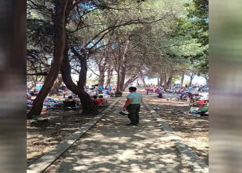 Milli Park’ta tüp kullananlara göz açtırılmıyor