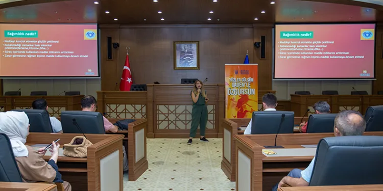 Bursa Büyükşehir’den ‘Bağımlılıkla Mücadele’ eğitimi