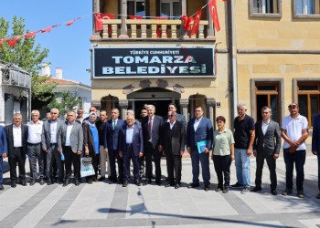 Başkan Büyükkılıç’tan Tomarza Belediye Başkanı Koç’a ziyaret