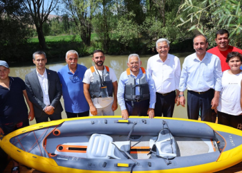 Başkan Büyükkılıç’tan kano tutkunlarına tesis müjdesi