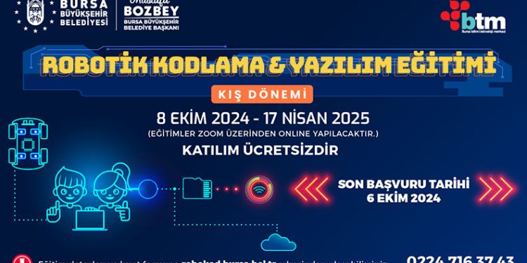Bursa’da robotik kodlama-yazılım eğitimi