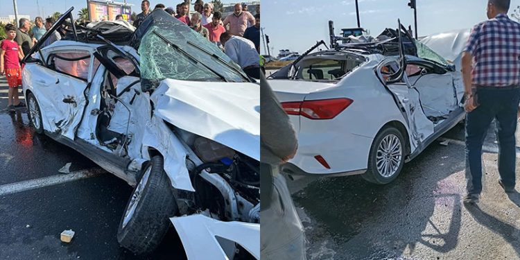 Genç mühendisin öldüğü kaza kameraya yansıdı