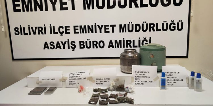Silivri’de uyuşturucu operasyonları: 6 gözaltı