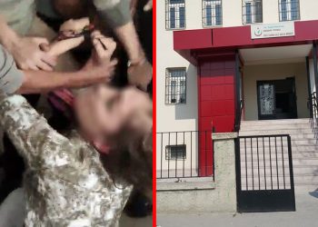 Anne, oğluna rapor vermeyen aile hekimini hastanelik etti