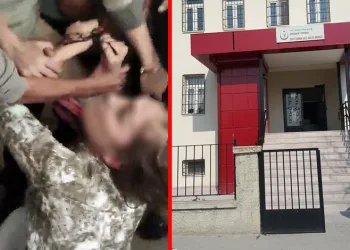 Anne, oğluna rapor vermeyen aile hekimini hastanelik etti