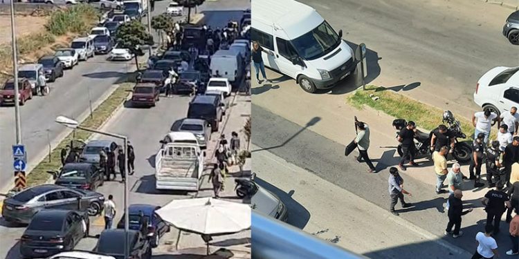 Düğüne değil savaşa gider gibi gelin almaya gelmişler