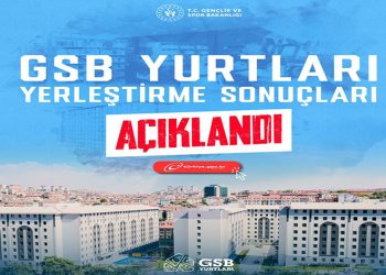 GSB Yurt başvuları açıklandı