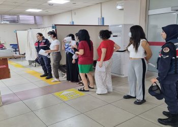 Nazilli’de 11 yabancı uyruklu şahıs yakalandı