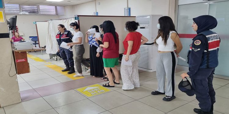 Nazilli’de 11 yabancı uyruklu şahıs yakalandı