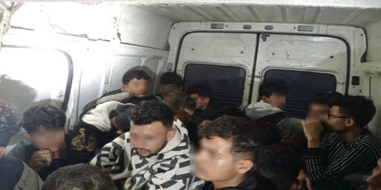 Kırklareli’nde 22 kaçak göçmen yakalandı