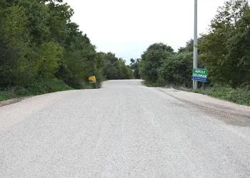 Şahmelek ve Doğla’da yol çalışmaları tamamlandı