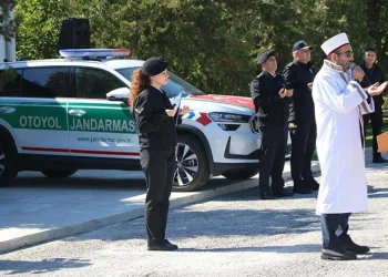 Edirne Otoyol Jandarma Komutanlığı dualar ile açıldı