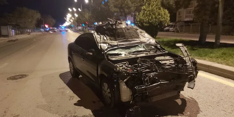 Samsun’da apartman dairesinde yangın