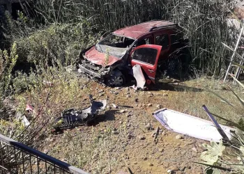 Mersin’de ticari araç dereye uçtu: 1 yaralı