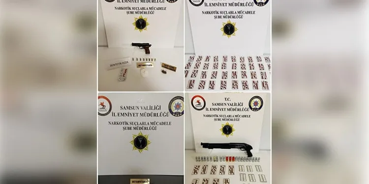 Samsun’da eş zamanlı uyuşturucu operasyonu: 14 gözaltı