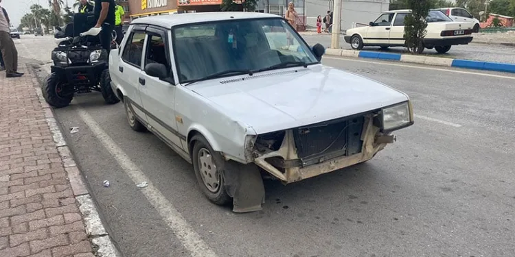 Otomobil takla attı: 1 yaralı