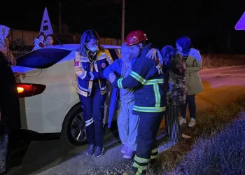 Edirne polisinden gece denetimi