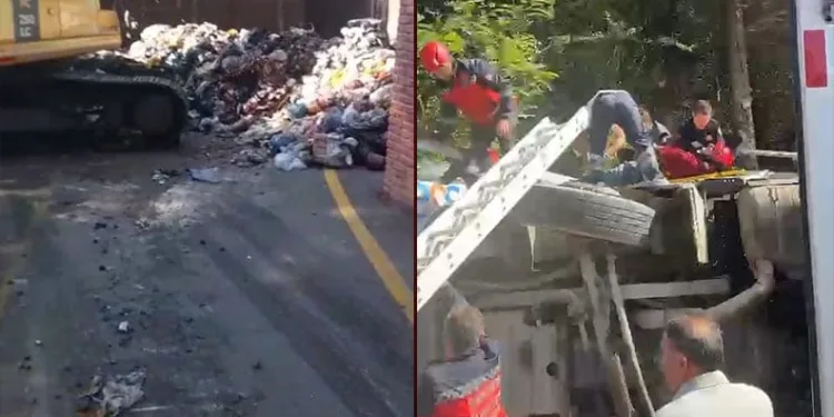 Başakşehir’de cadde ortasında alacak verecek kavgası