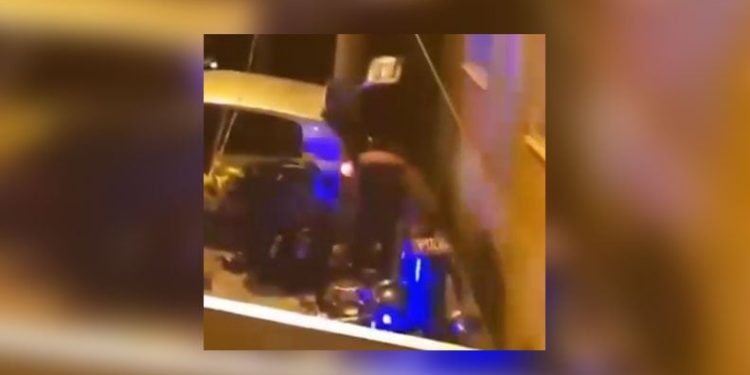 Yankesicilik anı saniye saniye görüntülendi