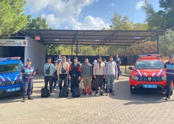 Didim’de 21 düzensiz göçmen yakalandı
