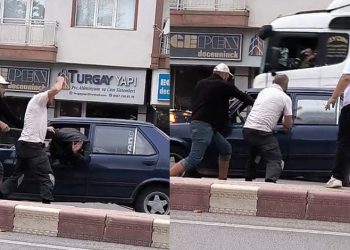 Yankesicilik anı saniye saniye görüntülendi