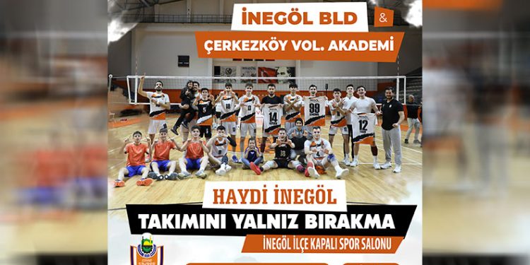 İnegöl Belediyespor Çerkezköy Voleybol Akademi’yi konuk edecek