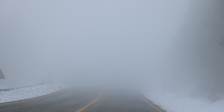 Ilgaz Dağı’nda görüş mesafesi düştü