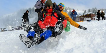 Tohtamur Yaylasında masalsı kış yürüyüşü