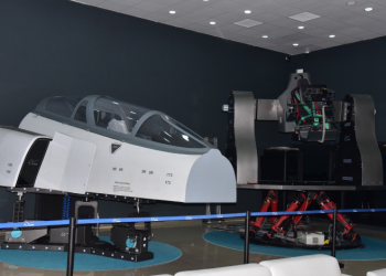 Minik Kaşifler, simülasyon merkezinde