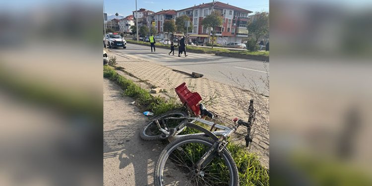 Kırıkkale’de çarpışan otomobiller hurdaya döndü: 2 yaralı