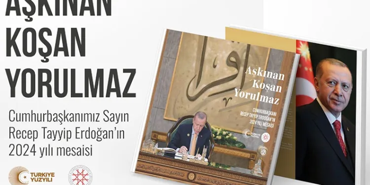 Erdoğan’ın 2024 mesaisi kitaplaştırıldı