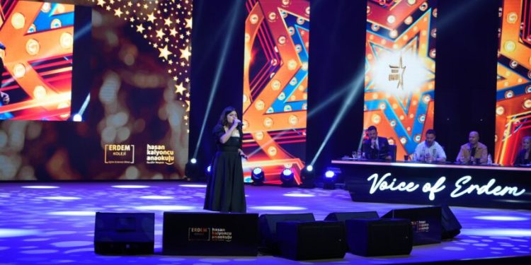 Voice of Erdem müzik yarışması heyecanla sona erdi