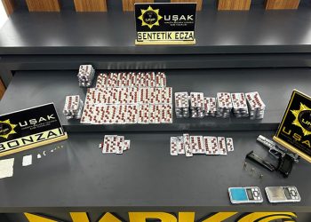 Uşak’ta 7 uyuşturucu satıcısı tutuklandı