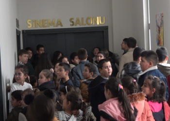 Sorgun’da çocuklar sinema ile tanıştı
