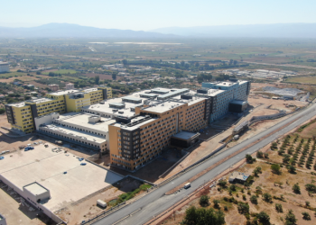 Şehir Hastanesi yolunun 4,5 km’si tamamlandı