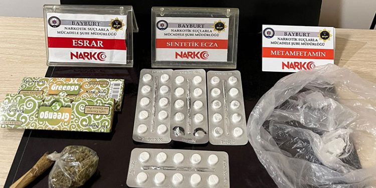 Bayburt’ta uyuşturucuya geçit verilmiyor