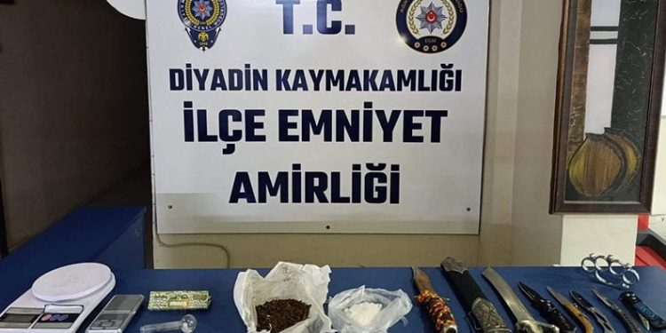 Ağrı’da uyuşturucu operasyonunda 1 kişi tutuklandı