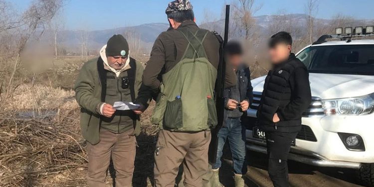 Tokat’ta belgesiz avlanan kişilere 21 bin lira ceza