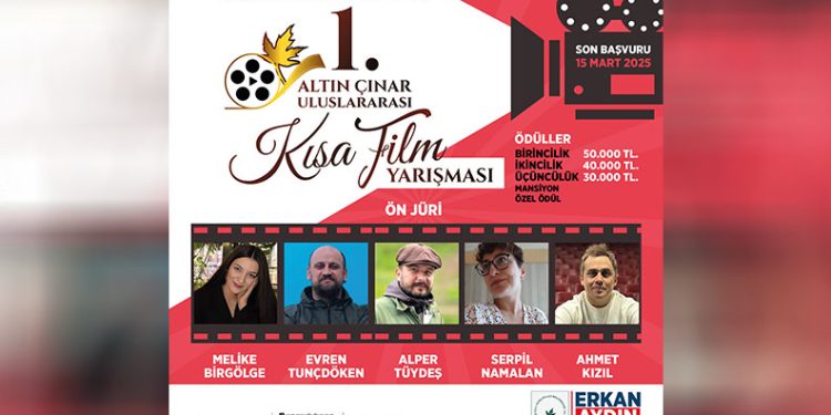 1. Altın Çınar Uluslararası Kısa Film Yarışması başvuruları başladı