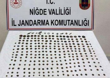 Niğde’de 285 parça tarihi eser ele geçirildi