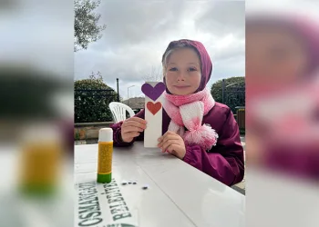 Çocuklar kendi kitap ayraçlarını tasarladı