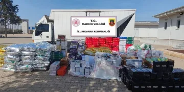 Mardin’de 5 milyon TL değerinde kaçak eşya ele geçirildi