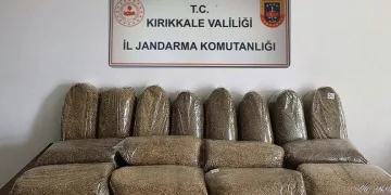 Kırıkkale’de 80 kilogram kaçak tütün ele geçirildi: 1 gözaltı