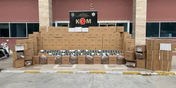 Manisa’da kaçak sigara operasyonu